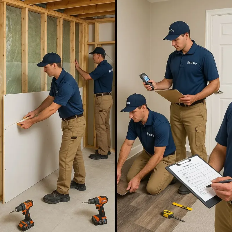 Repairs and Reconstruction process in Atoka, NM